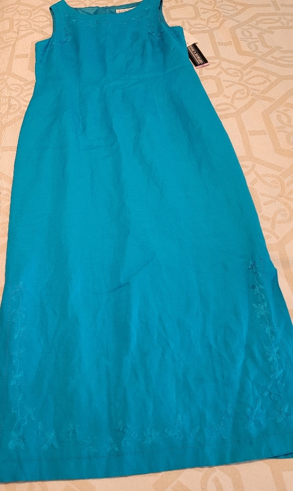 Jessica Howard Linen blend maxi dress